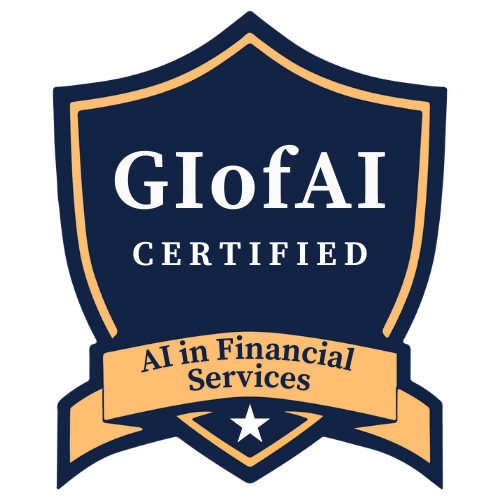 Finance & Banking: Certified AI in Financial Services (CAIFS) badge