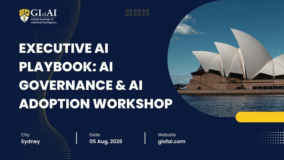 [Sydney] Executive AI Playbook: AI Governance & AI Adoption Workshop