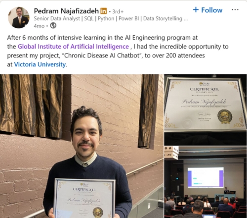 Post by Pedram Najafizadeh