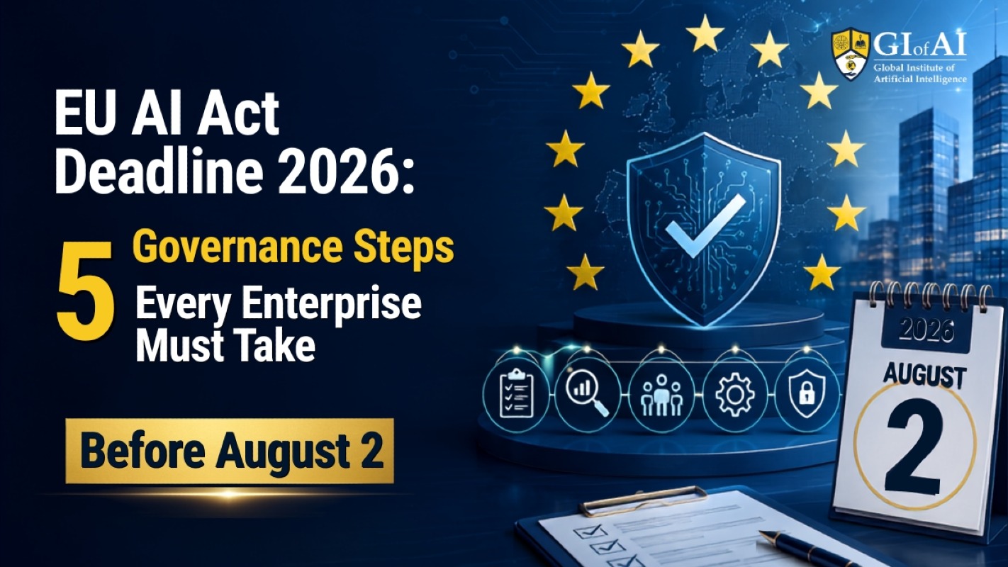 EU AI Act Deadline 2026: 5 Governance Steps Every Enterprise Must Take Before August 2