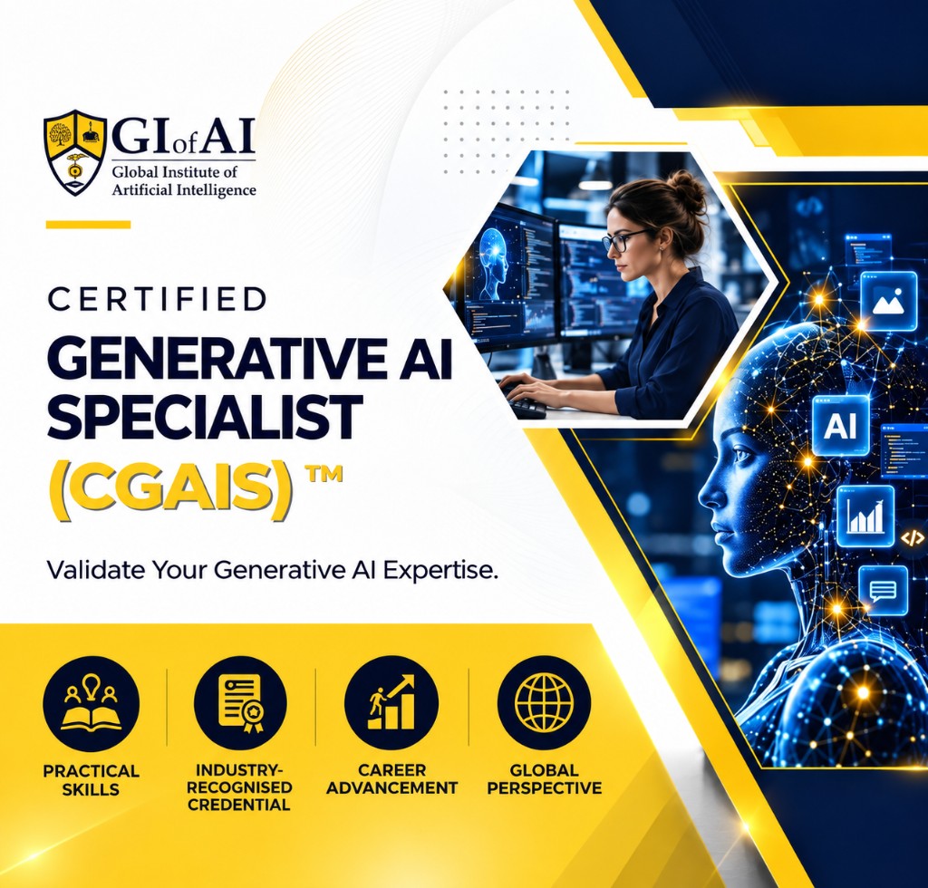 Certified Generative AI Specialist  (CGAIS) 