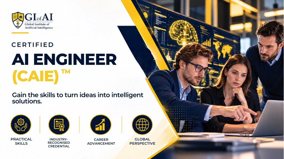 Certified AI Engineer (CAIE) certification banner