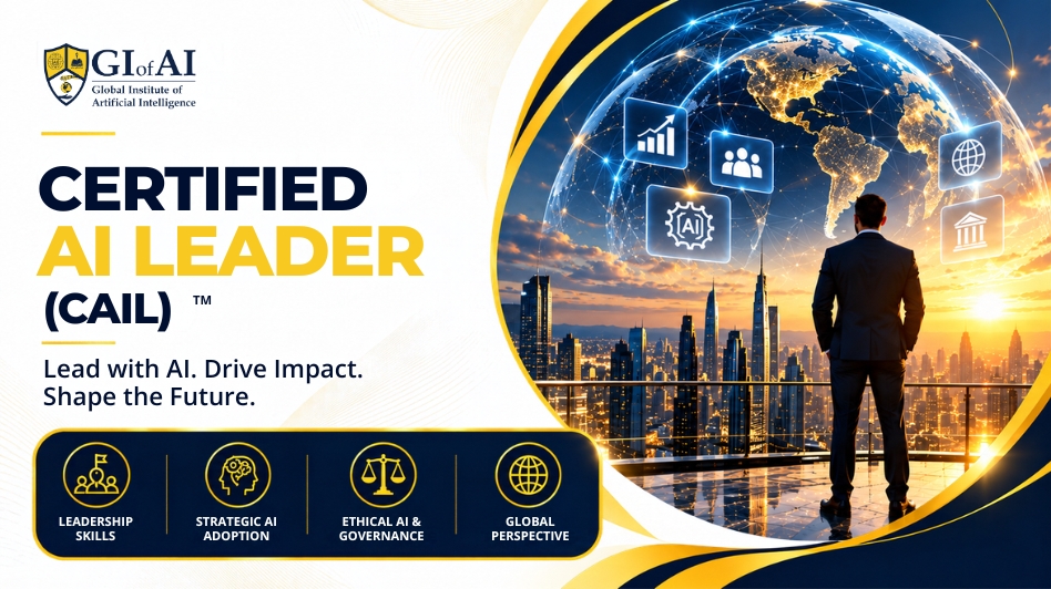 Certified AI Leader (CAIL) certification banner