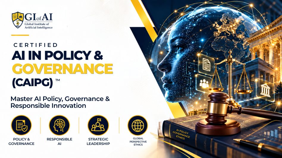 Certified AI in Policy & Governance (CAIPG)  certification banner