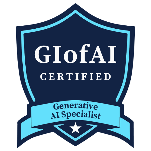 Certified Generative AI Specialist  (CGAIS)  badge