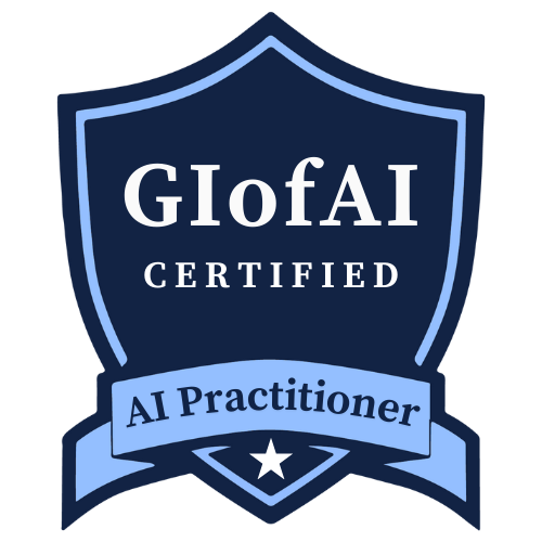 Certified AI Practitioner (CAIP) badge